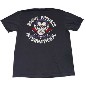 Rogue Fitness Dracula Tee Crossfit Halloween 2024 Collectible  Black XL